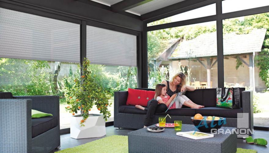 volet roulant pour toiture de véranda