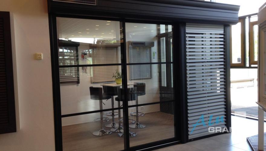 Le volets roulant à lames orientables